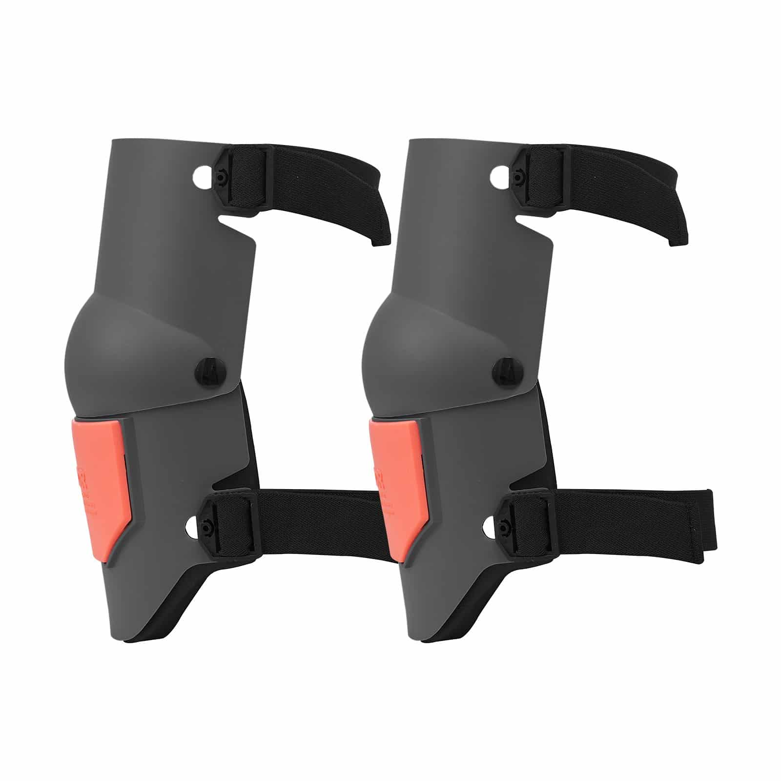 VEVOR Extra Thick Work Knee Pads with Foam Cushion, Adjustable, Anti-Slip, for Construction, Gardening, Flooring - Black/Orange - Image 11
