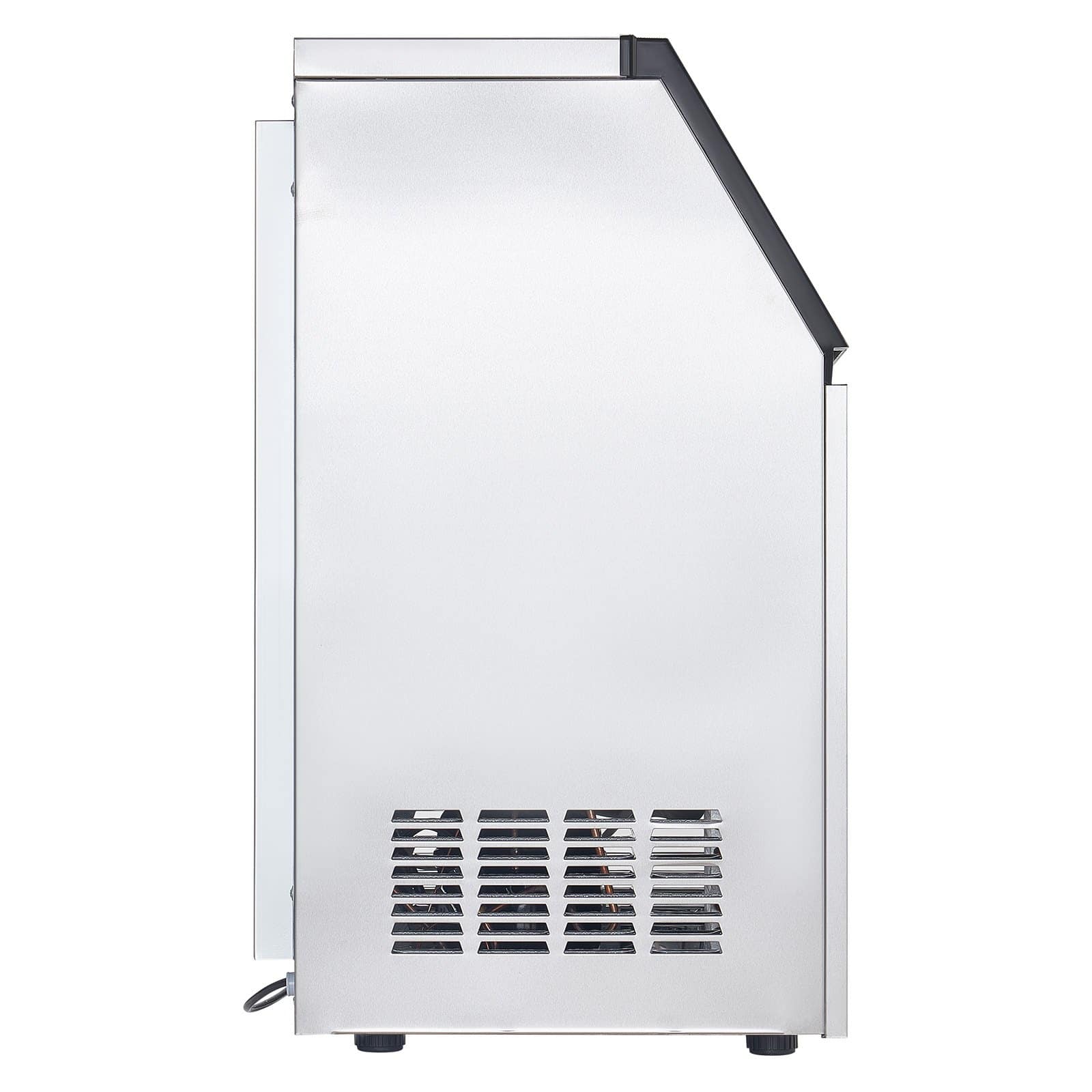 VEVOR Commercial Ice Maker 45kg/24H, 36 Cubes in 15min, 13kg Storage, Freestanding, LED Display, Self-Cleaning for Bar/Office — attēls 11