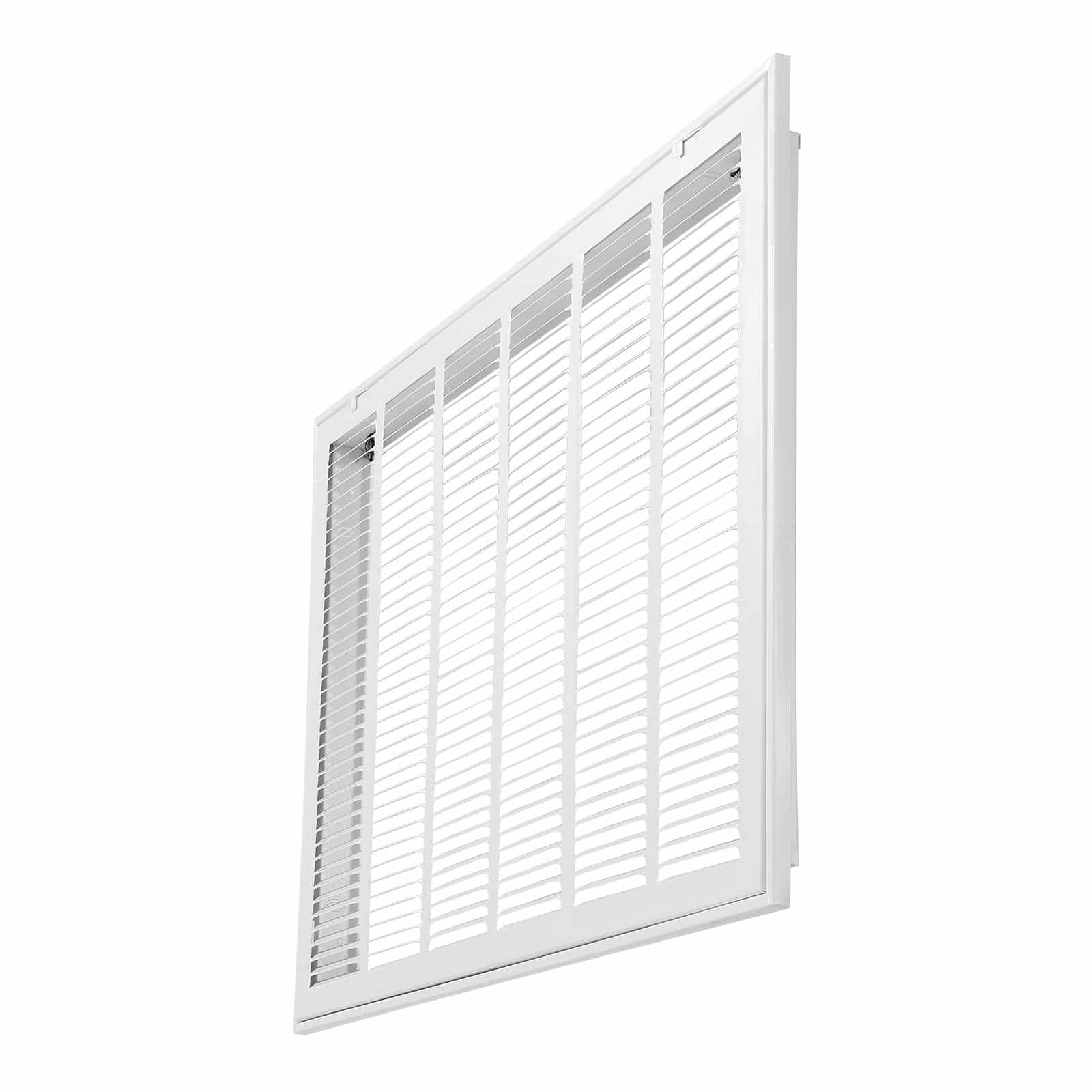 VEVOR Return Air Filter Grille for 76x51 cm Duct Opening, Steel Vent Cover with Detachable Door, Filter Not Included - Pilt 9
