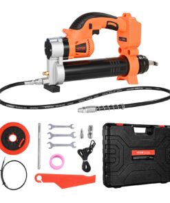 VEVOR аккумуляторный электрический шприц, 8000 PSI, LED-подсветка, шланг 90 см, совместим с батареями Makita 18V, только инструмент