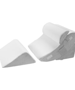 Ортопедический набор из 4 клиновидных подушек VEVOR для спины, рефлюкса, послеоперационной поддержки, белый/серый