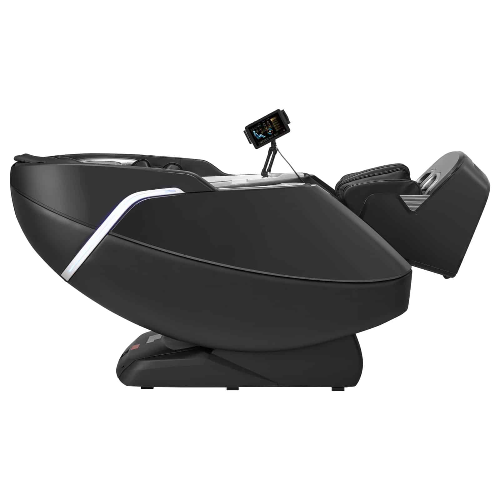 VEVOR Dual-Core 4D+3D Full Body Massage Chair with SL Track, Yoga Stretch, Heat, AI Voice, TFT, Airbags, Footrest — attēls 12