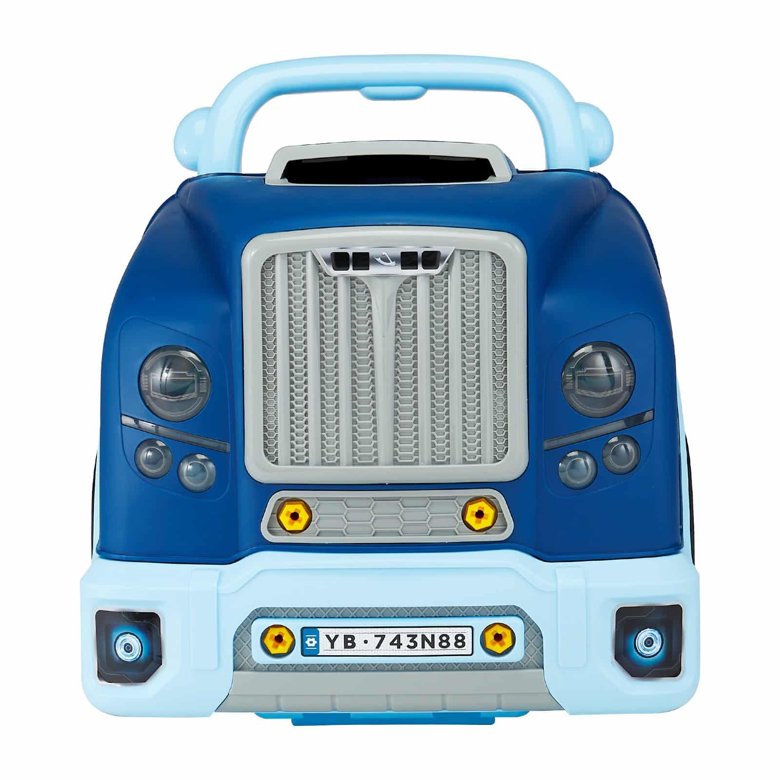 VEVOR Kids Car Engine Toy Set, 60-Piece Mechanic Workshop with Tools, Lights & Sounds, for Ages 3+, Blue — Attēls 11