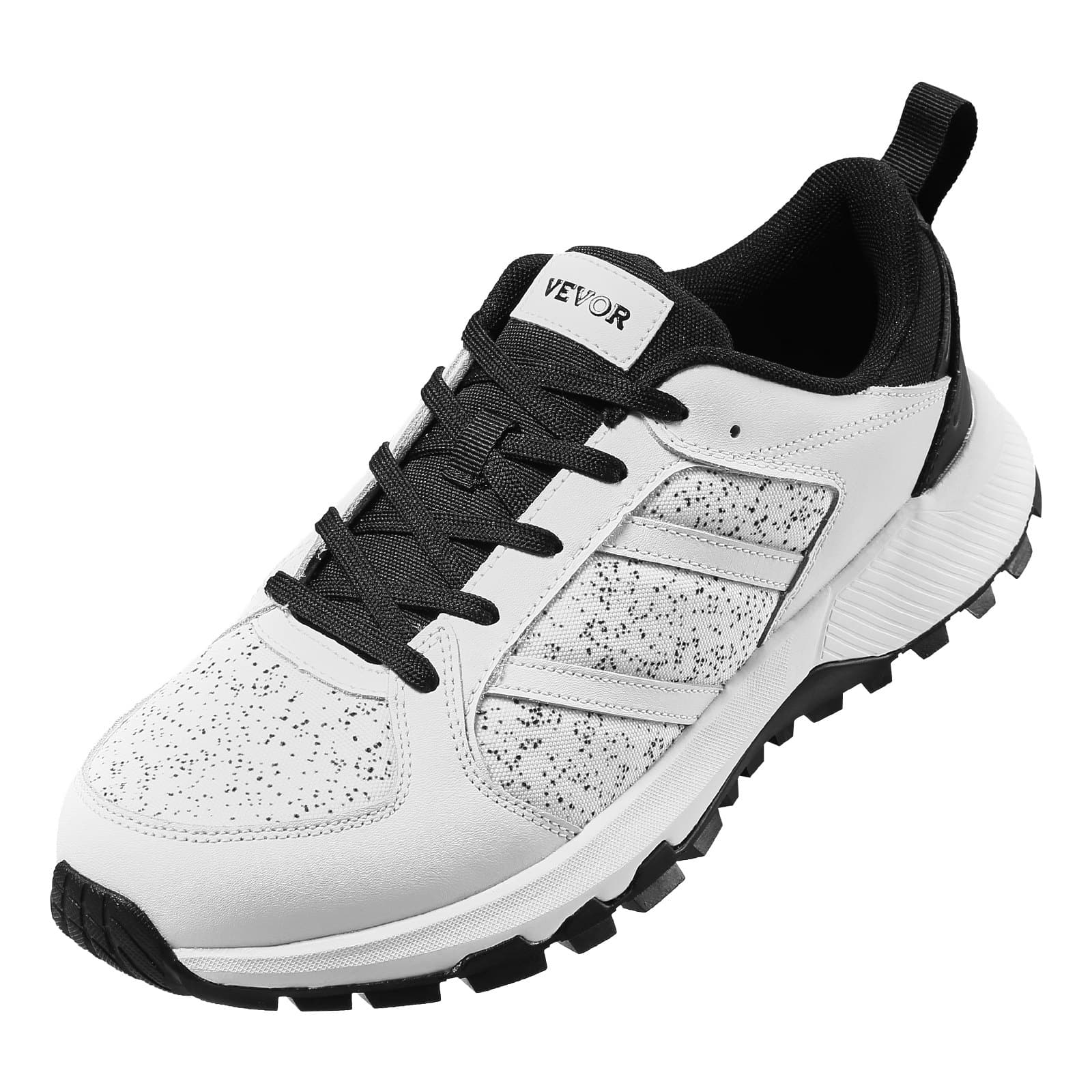 VEVOR Wide Cross Training Shoes UK 11, Arch Support, Breathable, Lightweight Sneakers for Gym, Running, Walking - White — attēls 10
