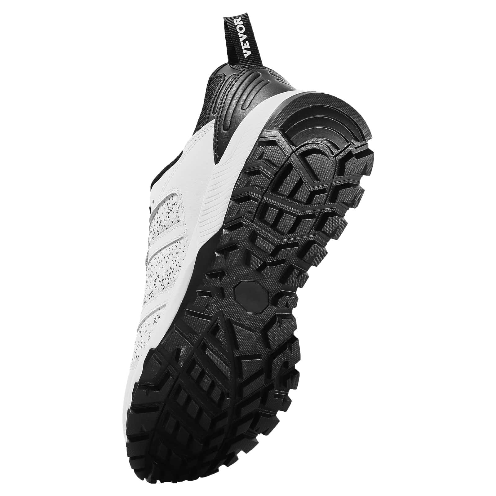 VEVOR Wide Cross Training Shoes UK 11, Arch Support, Breathable, Lightweight Sneakers for Gym, Running, Walking - White — attēls 11
