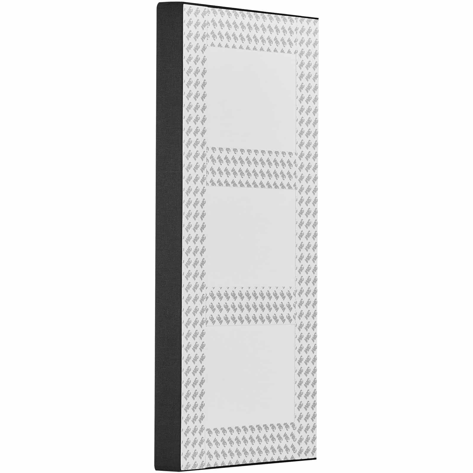 VEVOR 4 PCS 60x30x5 cm Self-Adhesive Fiberglass Acoustic Panels, High NRC Soundproofing for Studio, Office, Home, Black - Pilt 11
