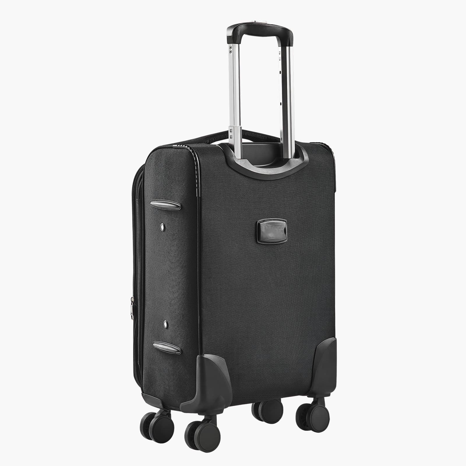 VEVOR 71 cm Expandable Softside Checked Luggage with Spinner Wheels, TSA Lock, Lightweight Suitcase, Black - Зображення 11