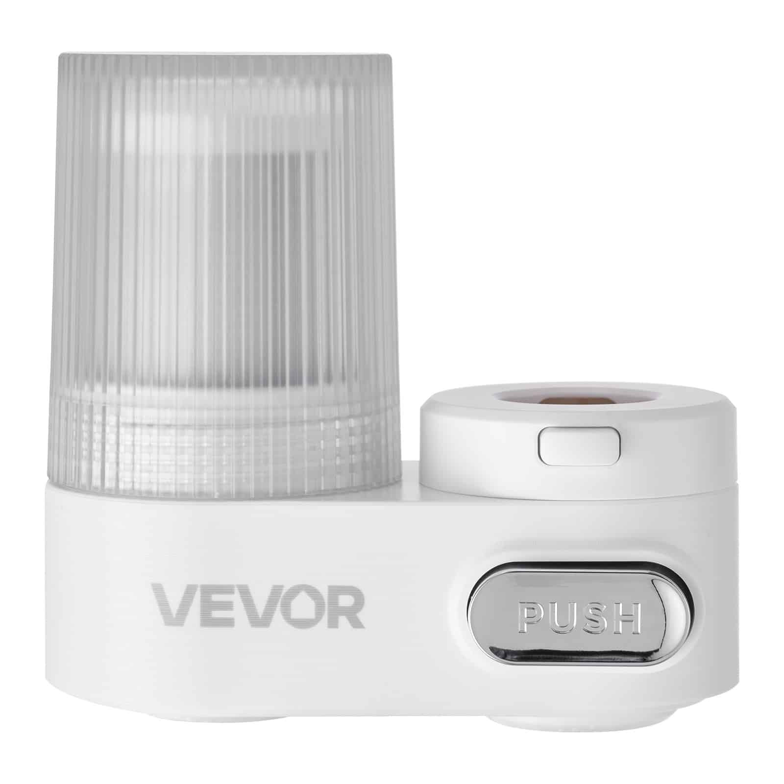 VEVOR Faucet Water Filter with Carbon Fiber, 3 Filters, Removes Chlorine & Lead, Fits Most Taps, White - Зображення 10