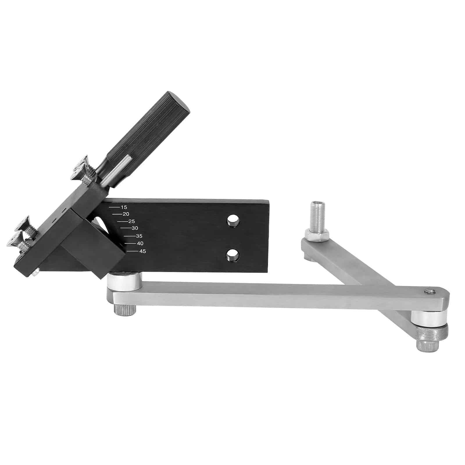 VEVOR Adjustable Lawn Mower Blade Sharpener & Balancer, 15°–45°, with 4 Adapters, Bearings, 25mm Handle, for Angle Grinders — изображение 12