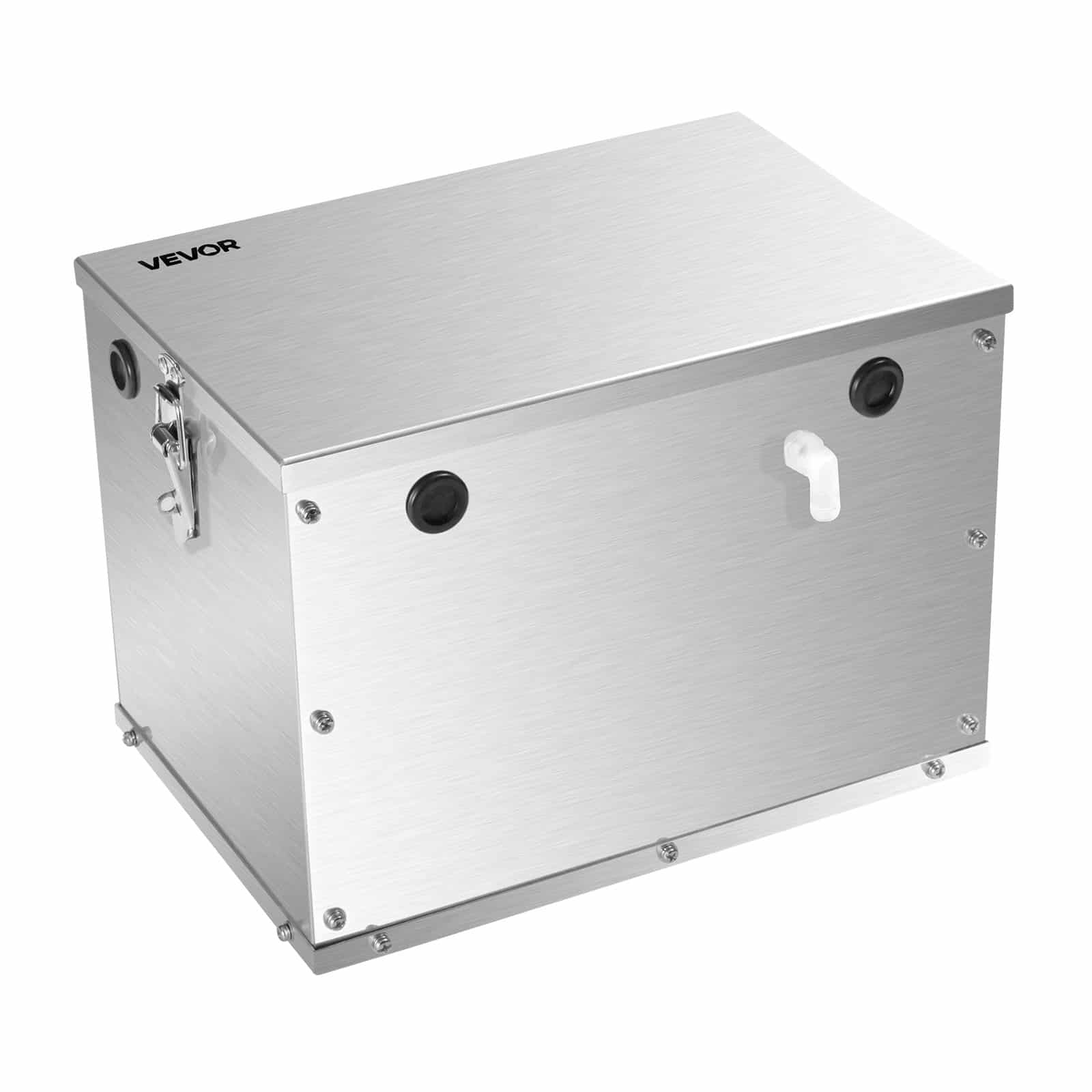 VEVOR Aluminum Battery Box for Group 24/31, 12V-36V Marine & Off-Road Use, Cable Holes, Secure Mounting, for Trucks & Camping - Зображення 10