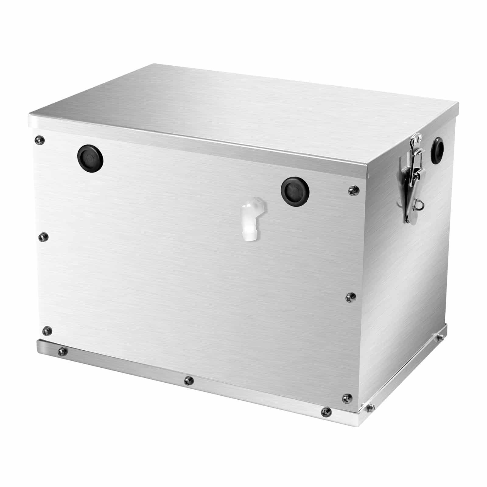 VEVOR Aluminum Battery Box for Group 24/31, 12V-36V Marine & Off-Road Use, Cable Holes, Secure Mounting, for Trucks & Camping - Зображення 12