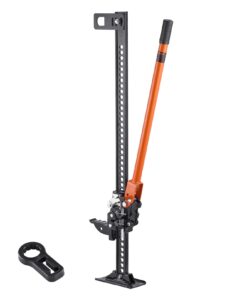 VEVOR Фермерский Домкрат 107,5см, Грузоподъемность 3,18 Т, Высота Подъема 130,1–929,6мм, Для Трактора, Грузовика, Внедорожника