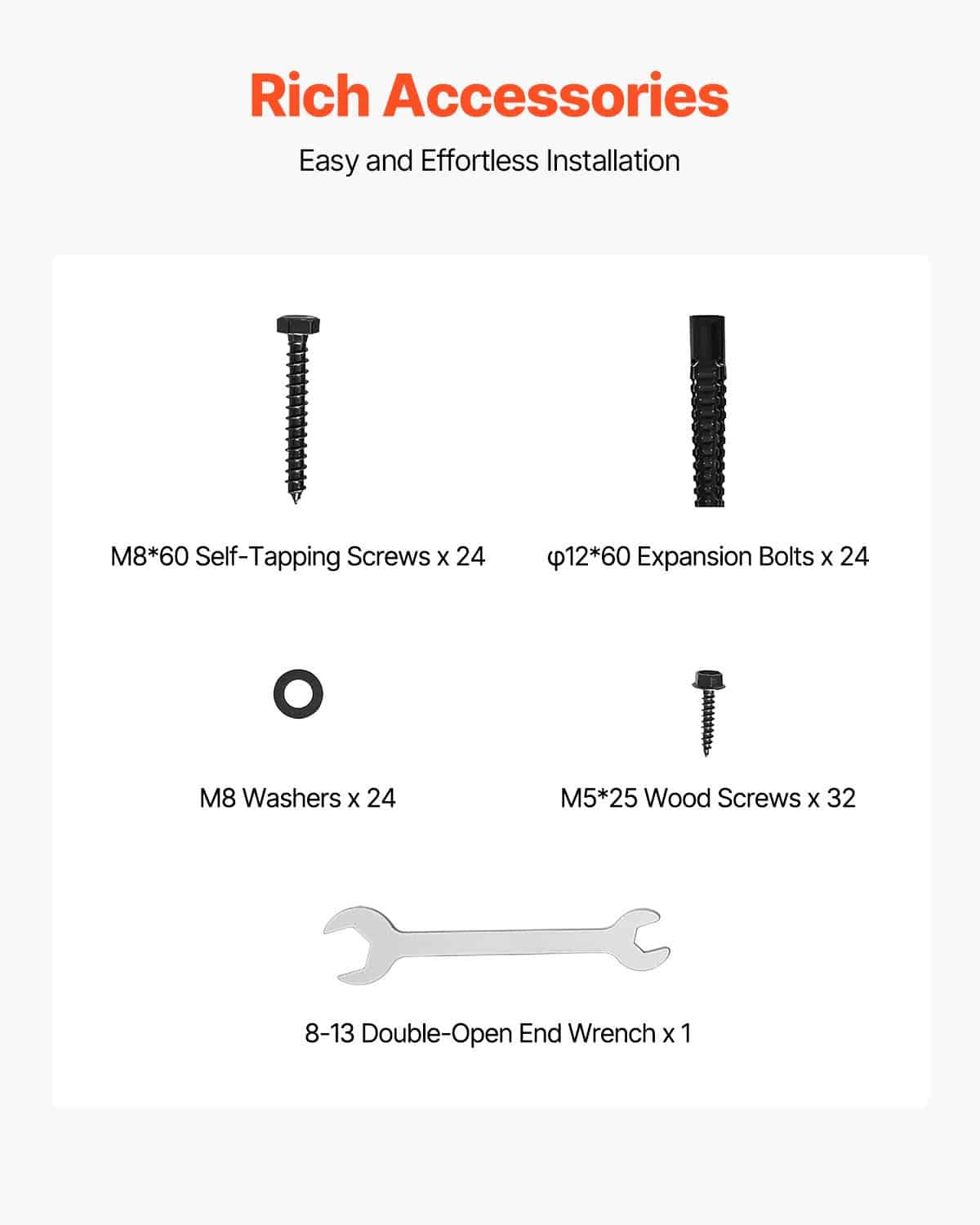VEVOR 92x92 mm Post Base Brackets 4 Pcs, Heavy Duty Steel Deck Supports for Wood Posts, Black Coated, for Pavilion & Railing — изображение 5