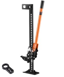 VEVOR Домкрат Высокого Подъема 86 см, Грузоподъемность 3.18 Т, Диапазон 130.1–711.2 мм, Для Трактора, Грузовика, Внедорожника