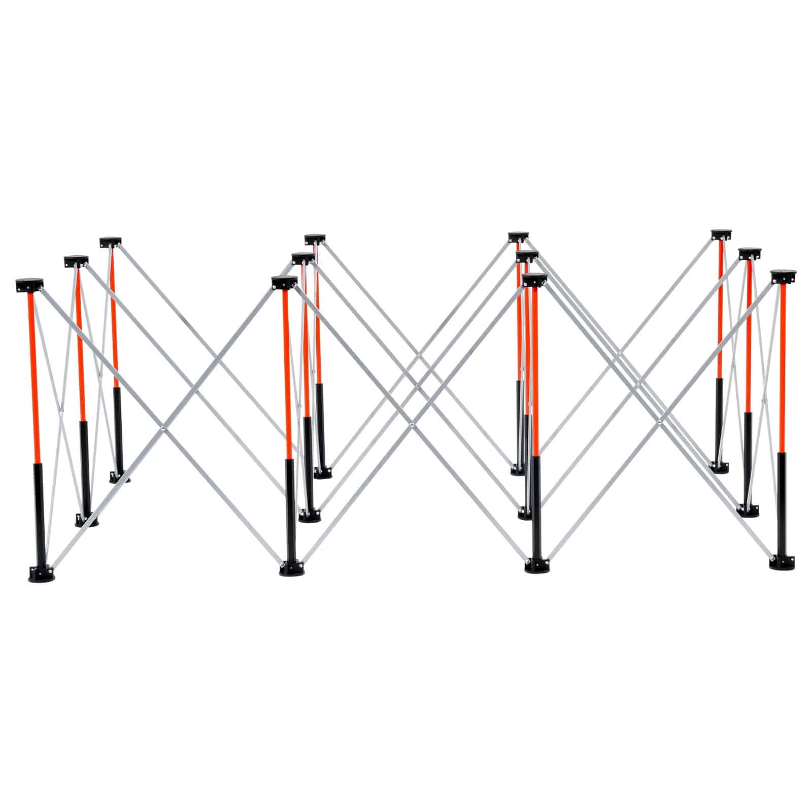 VEVOR Portable Folding Workstand 1865x1261 mm, 2041 kg Capacity, No Assembly, Foldable with Bag, for Workshop & Outdoor Use - Pilt 11
