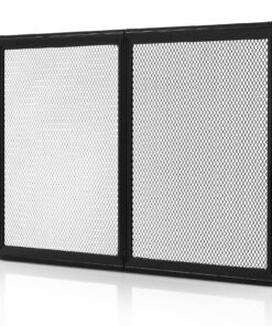 VEVOR защита двери для кемпера 673.1x508 мм, алюминиевая сетка для животных, легкая установка, подходит для дверей до 762 мм, черный