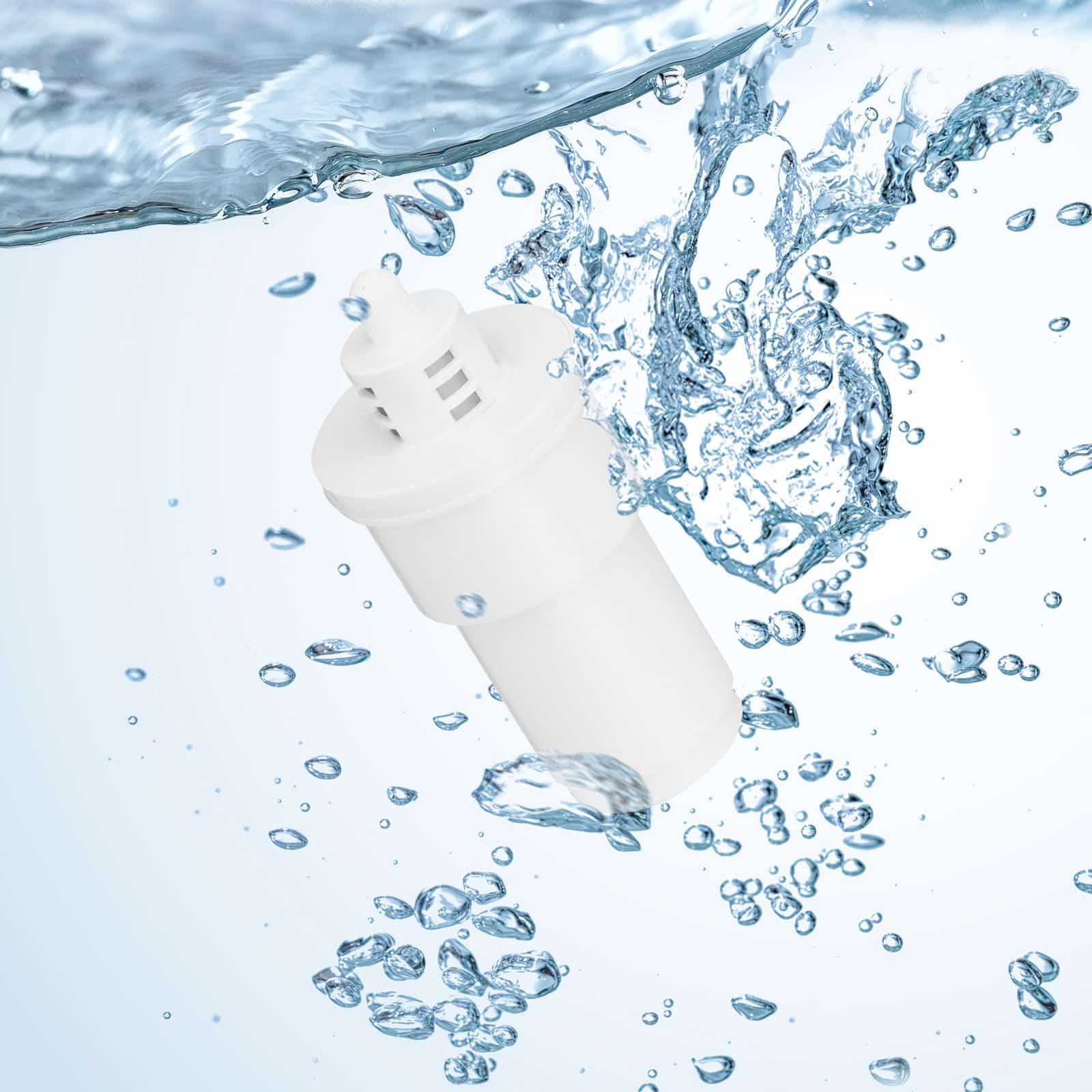 VEVOR 3-Pack 5-Stage Water Filter Replacements for Pitchers, BPA-Free, 3-Month Use or 151L, Reduces Limescale & Chlorine - Pilt 8