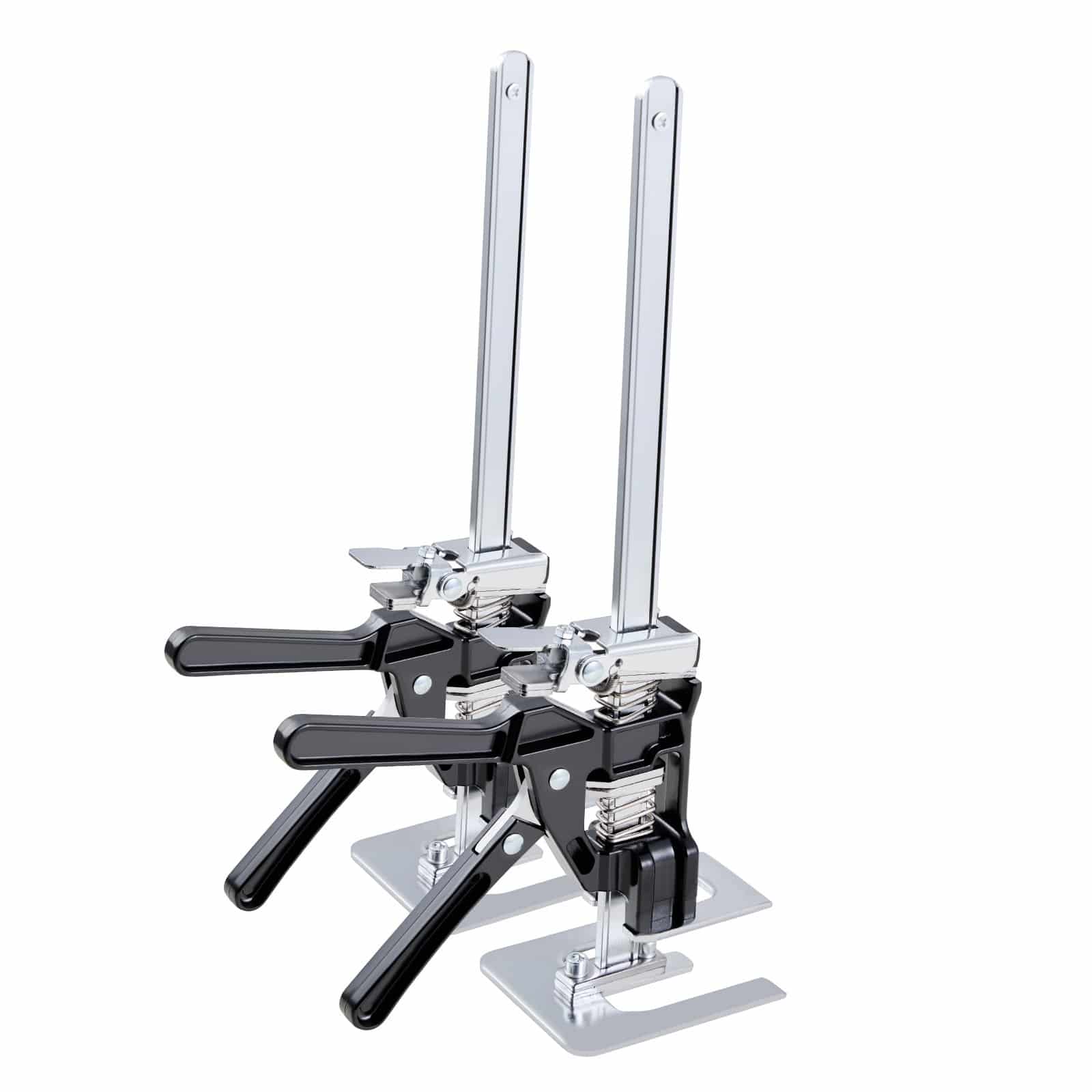 VEVOR 2 PCS Labor Saving Arm Jack, 200 kg Load, 235 mm Lift, Metal Hand Tool with Magnetic Level, for Doors, Furniture, Woodwork - Pilt 11