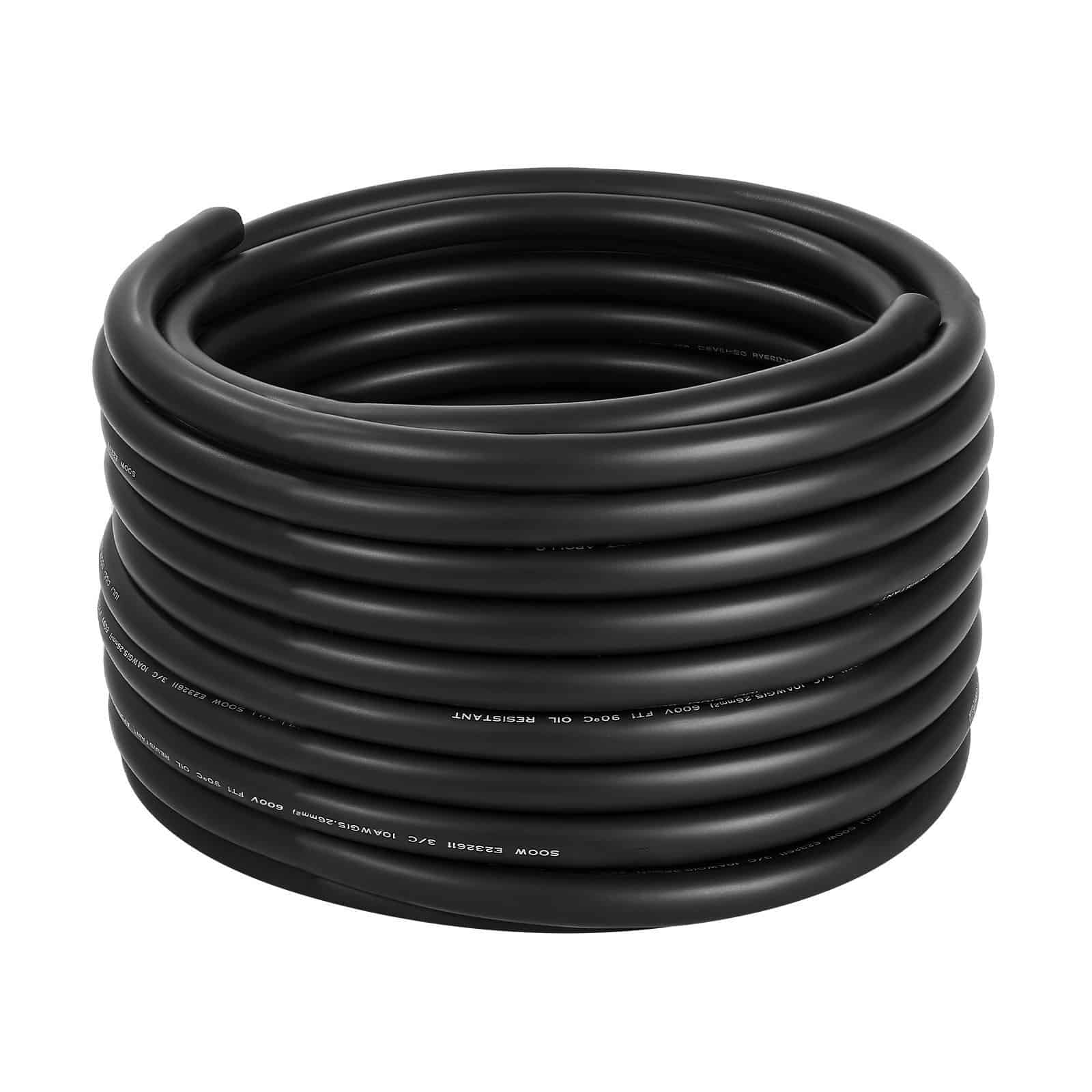 VEVOR 30.48m 6mm² Copper Power Extension Cable – Heavy-Duty 600V Electrical Cord with CPE Jacket for Industrial Use - Зображення 10