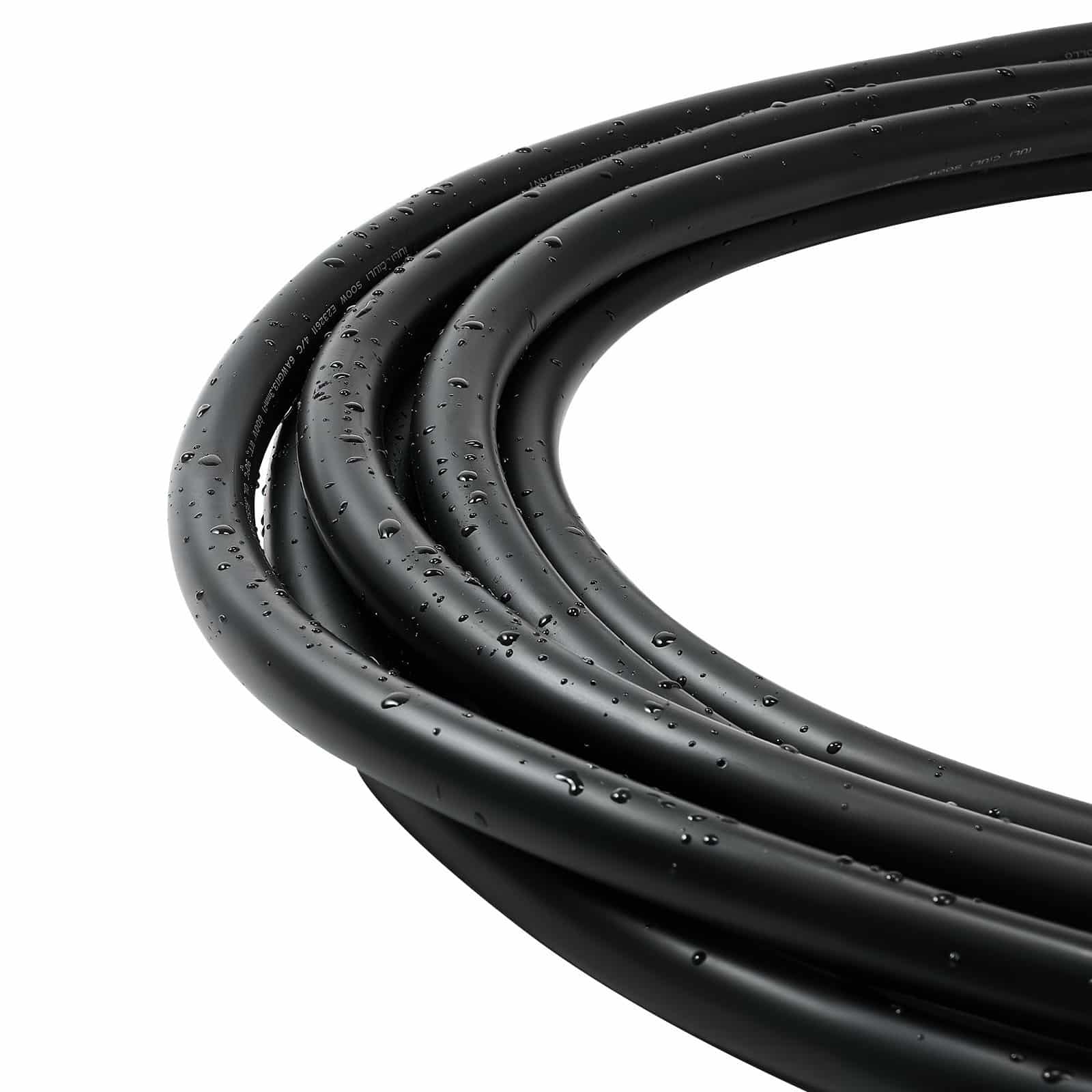 VEVOR 30.48m 6mm² Copper Power Extension Cable – Heavy-Duty 600V Electrical Cord with CPE Jacket for Industrial Use - Зображення 12