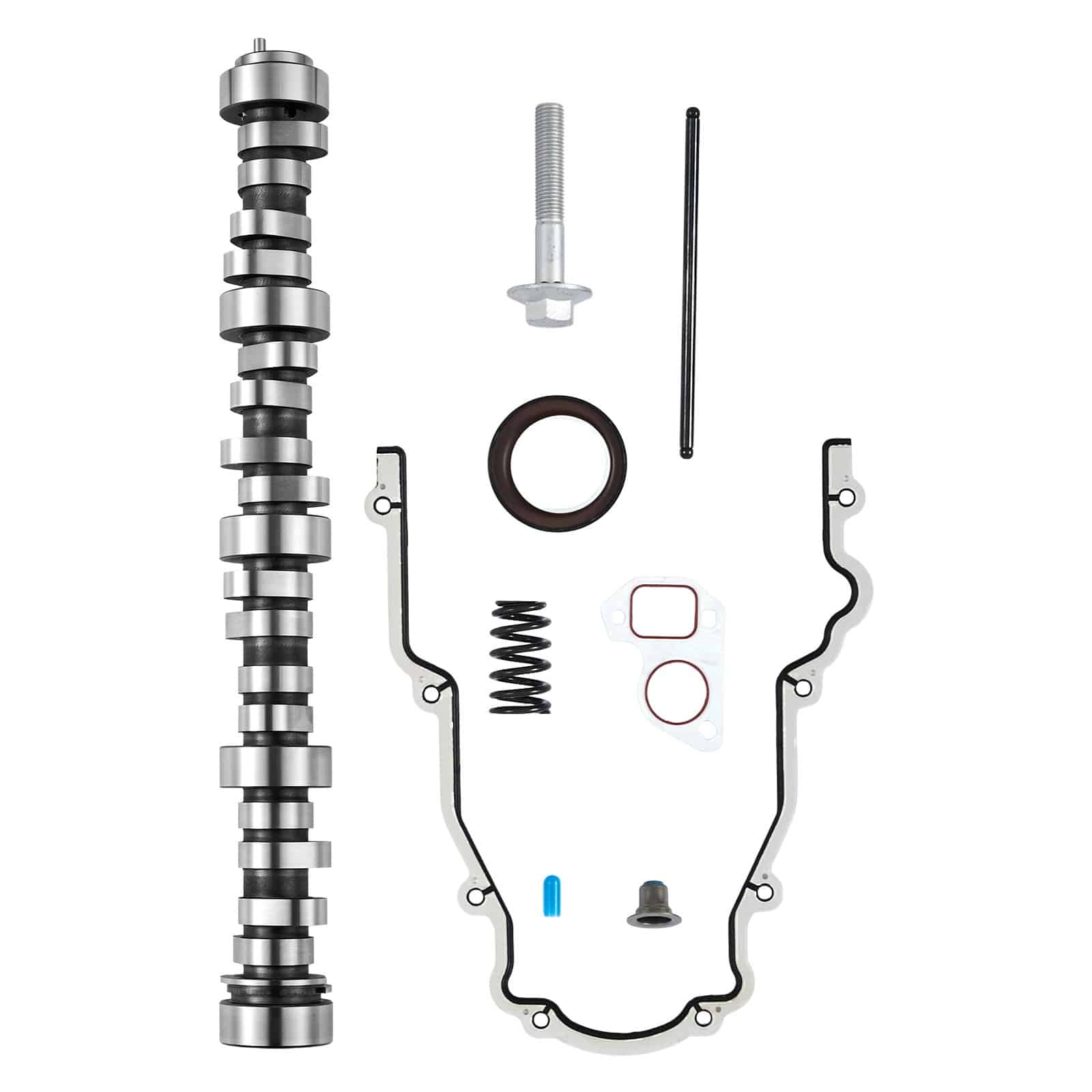 VEVOR LS veokite nukkvõlli komplekt 9-osaline GM Gen3/4 Norris 1999–2013, sobib 4.8L–6.2L mootoritele, OE 12625437 SP011-16