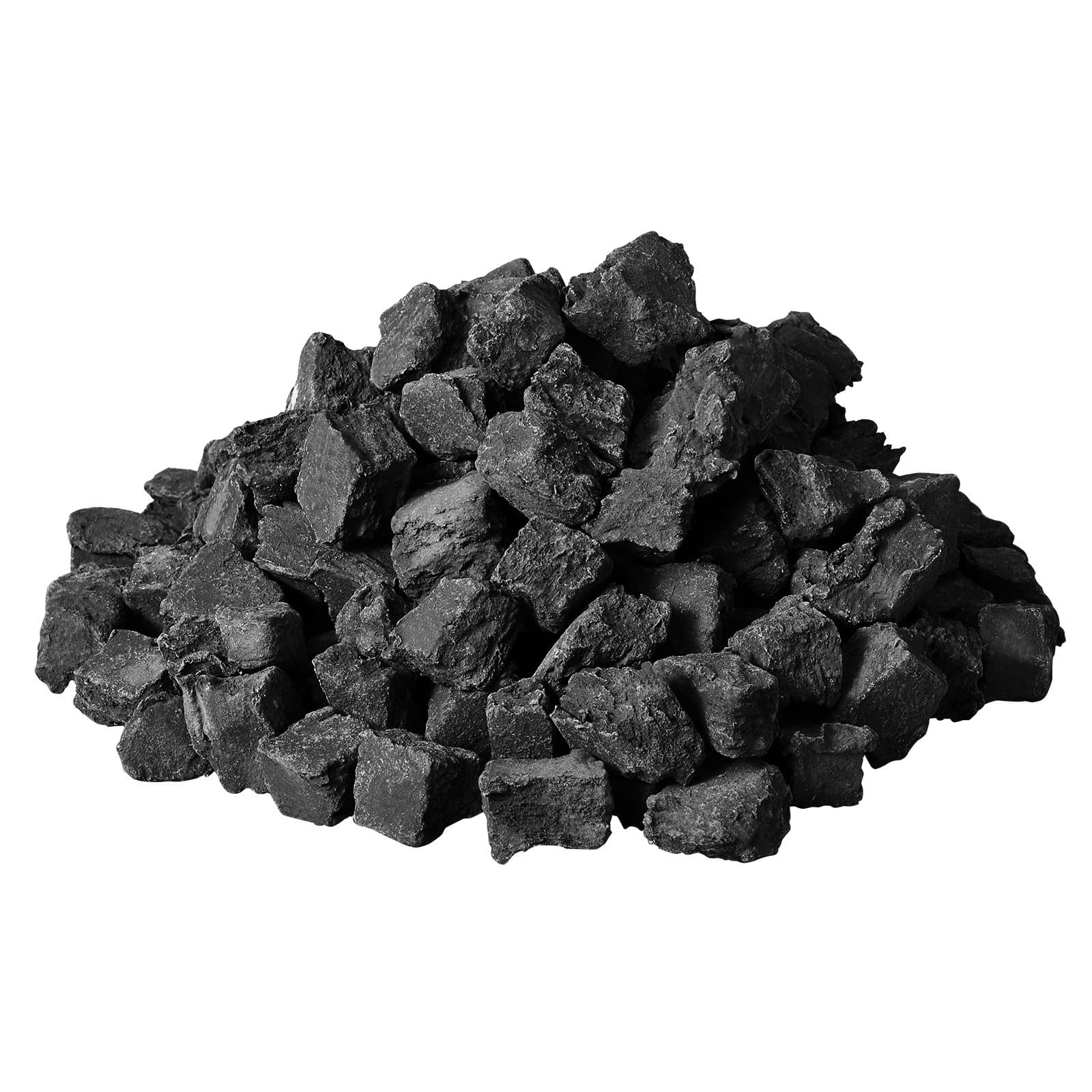 VEVOR Ceramic Lava Rocks 20–30 mm, Reusable Fire Pit Stones for Gas/Propane Fireplace, Indoor/Outdoor Decorative Fireballs