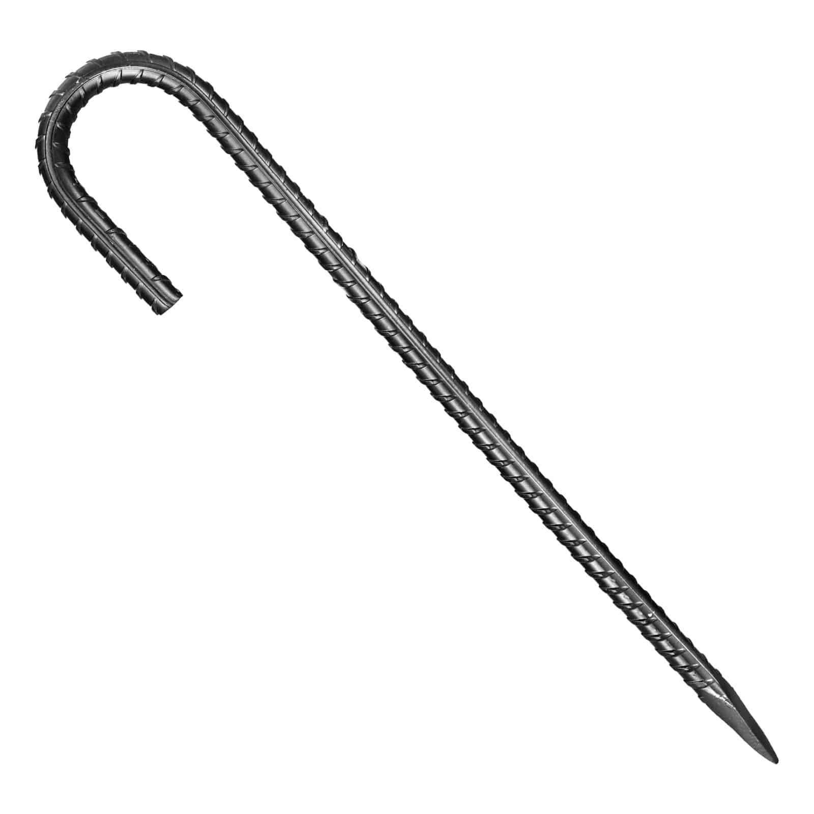 VEVOR 305 mm Heavy Duty Rebar Stakes 16-Pack – Galvanized J-Hook Ground Anchors for Outdoor Use, Rust-Resistant — изображение 12