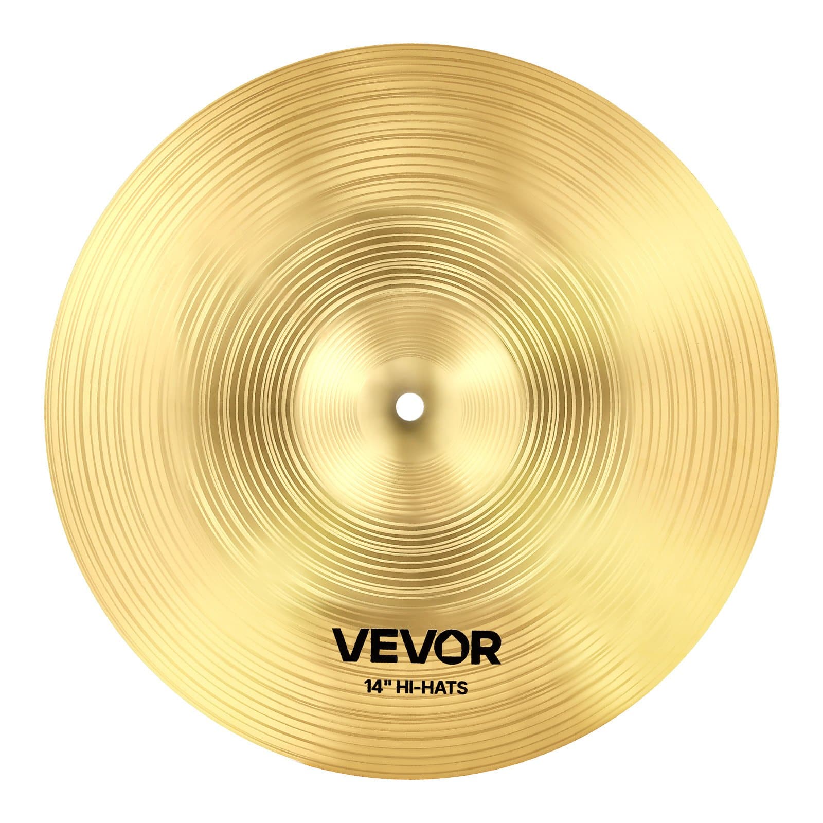 VEVOR 3-Piece Cymbal Set with 355/406/508 mm Hi-Hat, Crash & Ride – Low Noise, Durable Alloy for Jazz, Rock, Pop + Bag - Зображення 12