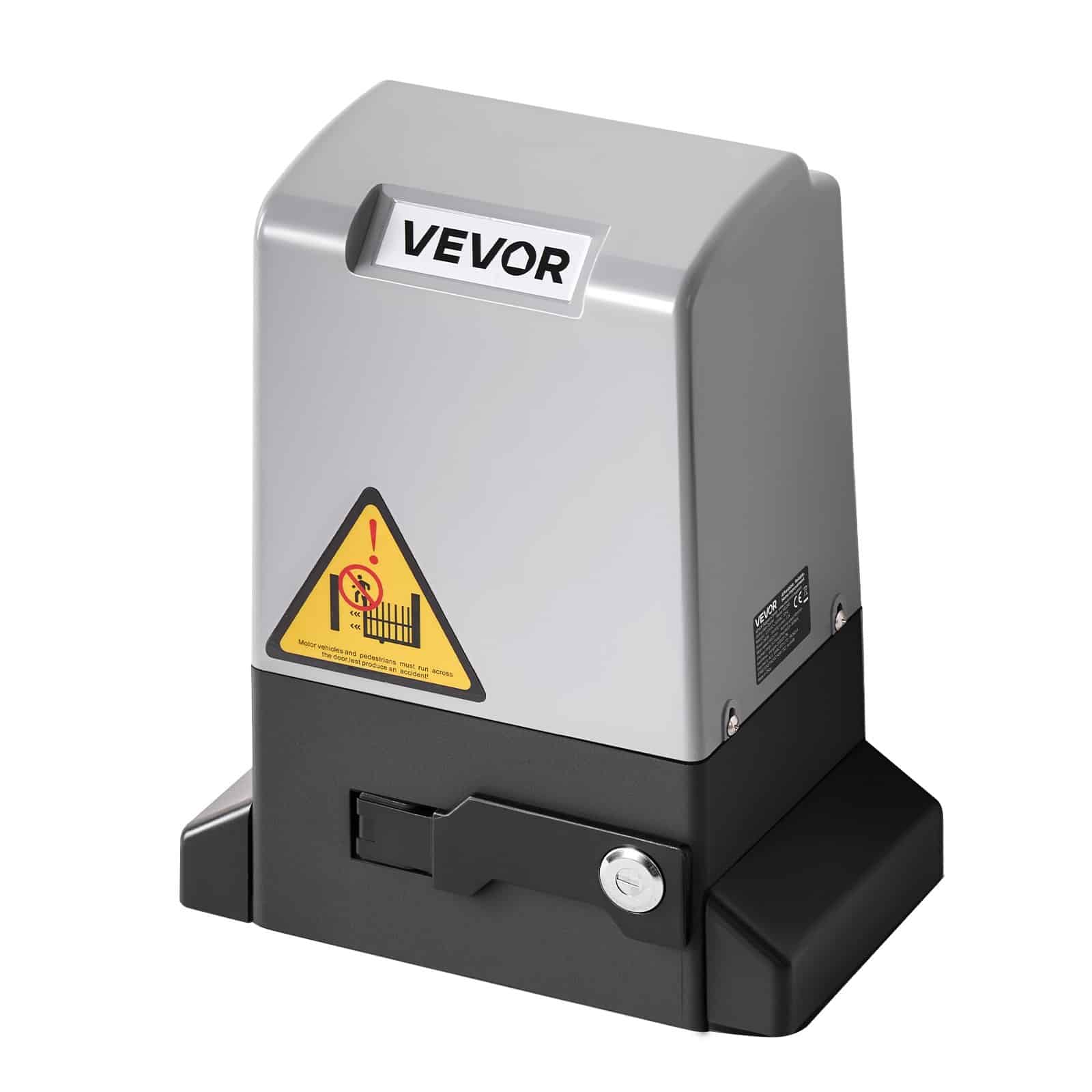 VEVOR 550W Electric Sliding Gate Opener for 25m/1500kg Gates with Infrared Sensor, 2 Remotes & Nylon Gear Rack - Image 12
