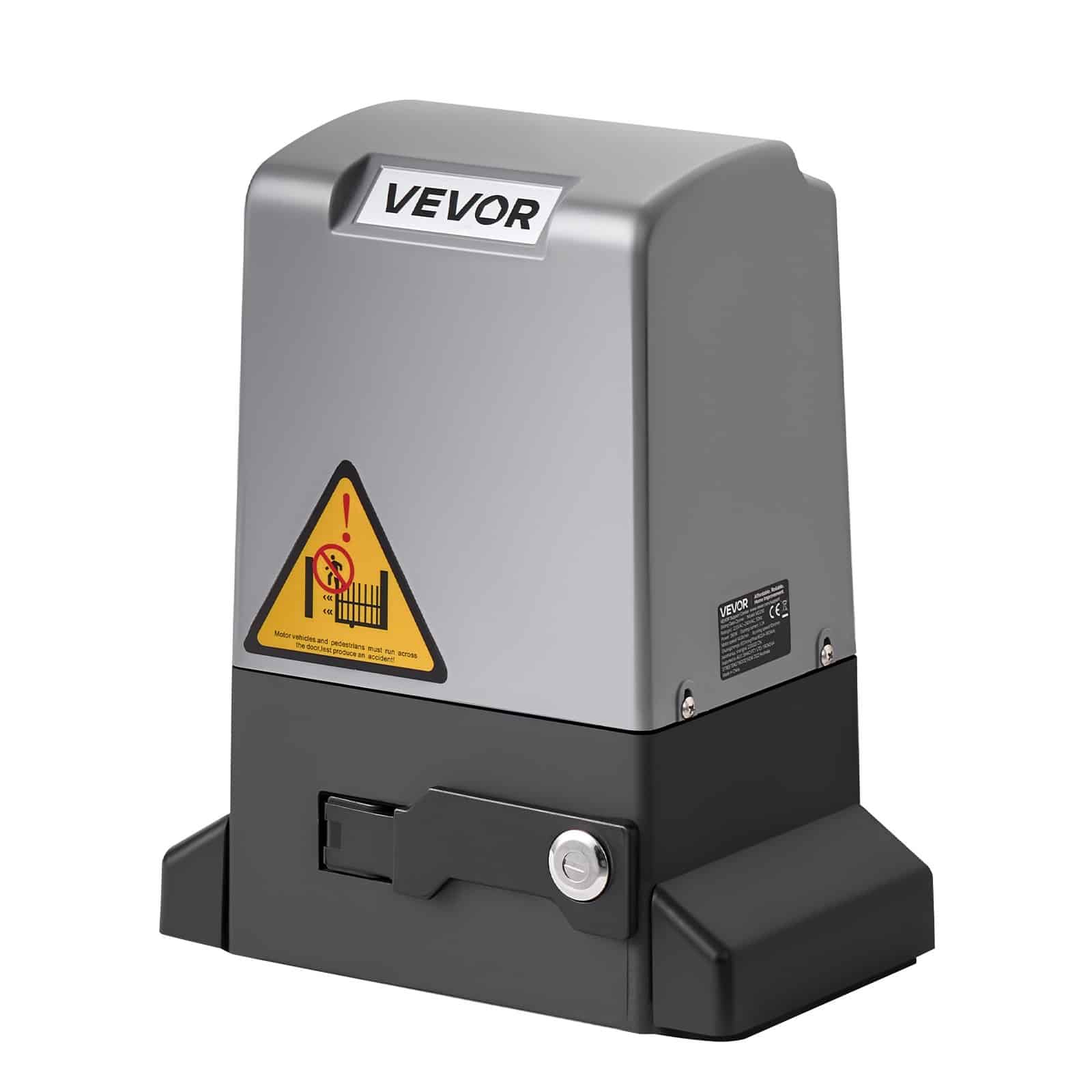 VEVOR 550W Electric Sliding Gate Opener for 25m/1500kg Gates with Infrared Sensor, 2 Remotes & Nylon Gear Rack - Image 9