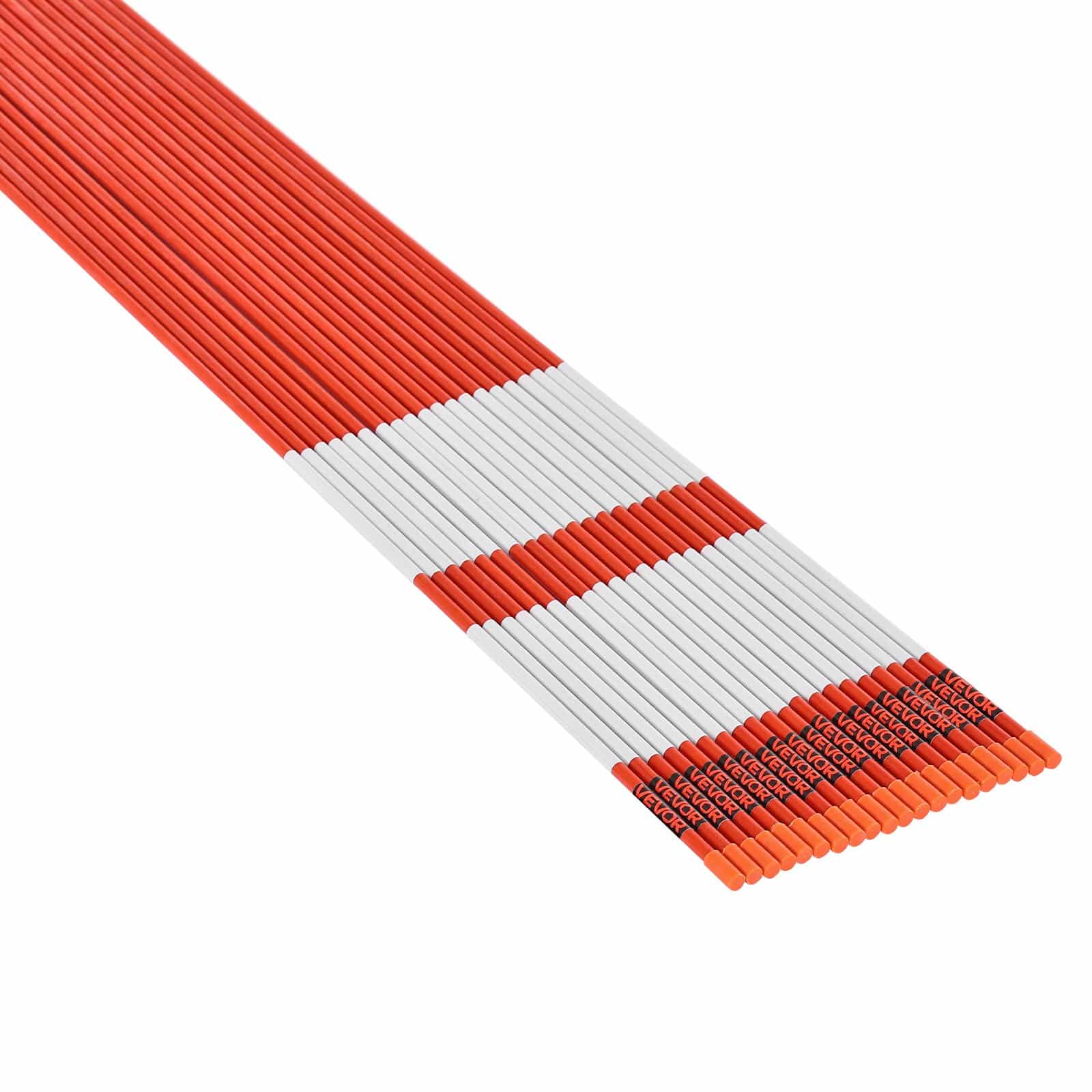 VEVOR 50PCS 152cm Fiberglass Reflective Driveway Markers with Steel Drill Bits – High-Visibility Snow Stakes for Parking & Walkways - Зображення 11