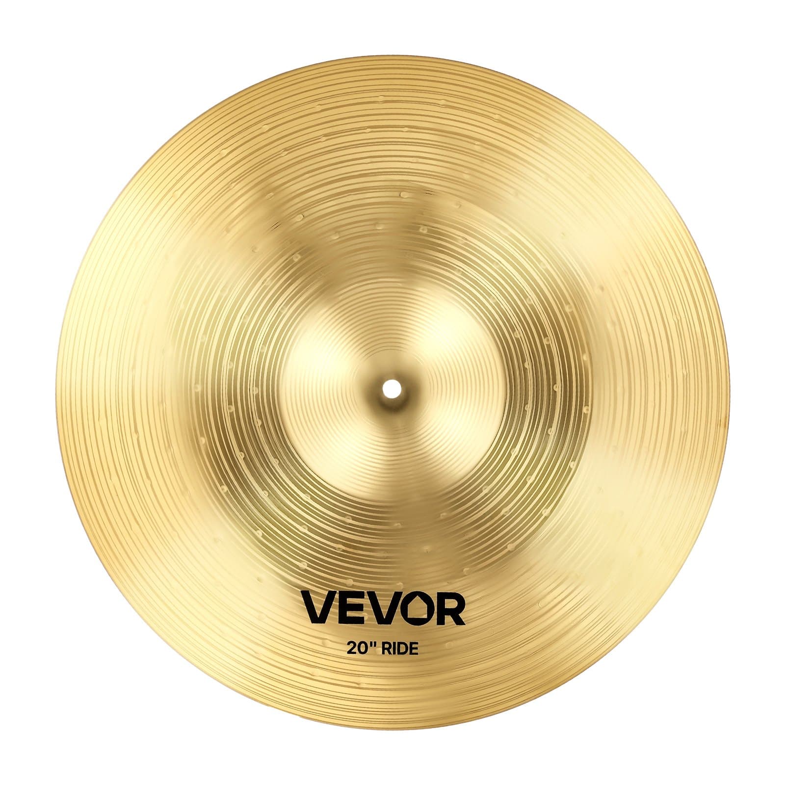 VEVOR 4-Piece Drum Cymbal Set 355–505 mm with Hi-Hats, Crash, Ride – Low Noise, Durable Alloy, Includes Storage Bag - Зображення 9