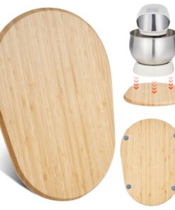 VEVOR слайдер из натурального дерева для техники, 40×28 см, до 18 кг, подходит для миксеров 5.5–8 Qt, ножки PTFE