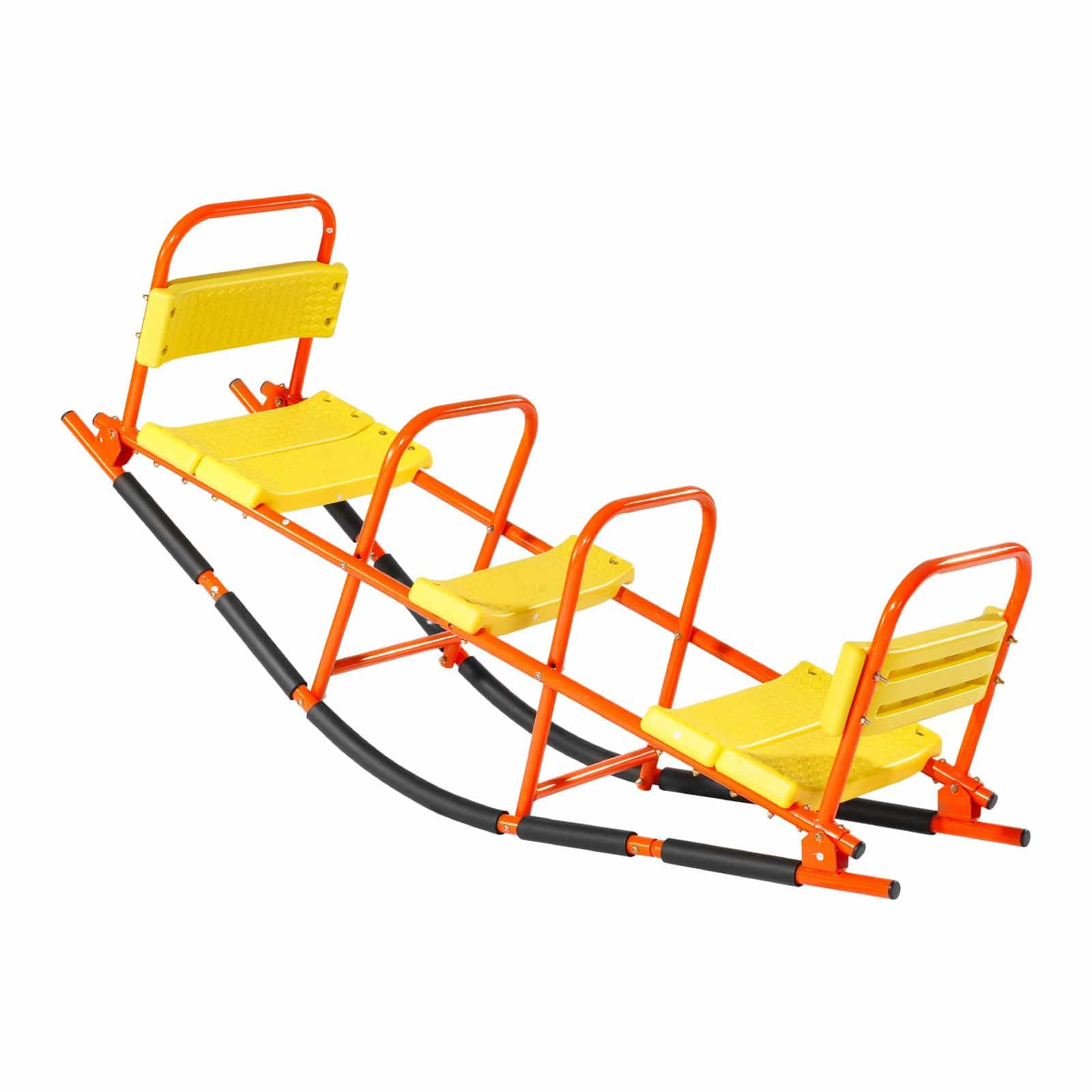 VEVOR 3-Seater Kids Seesaw with Rocking Mode, 90 kg Load/Seat, Steel Frame, for Ages 3+, Outdoor Playground Equipment — изображение 11