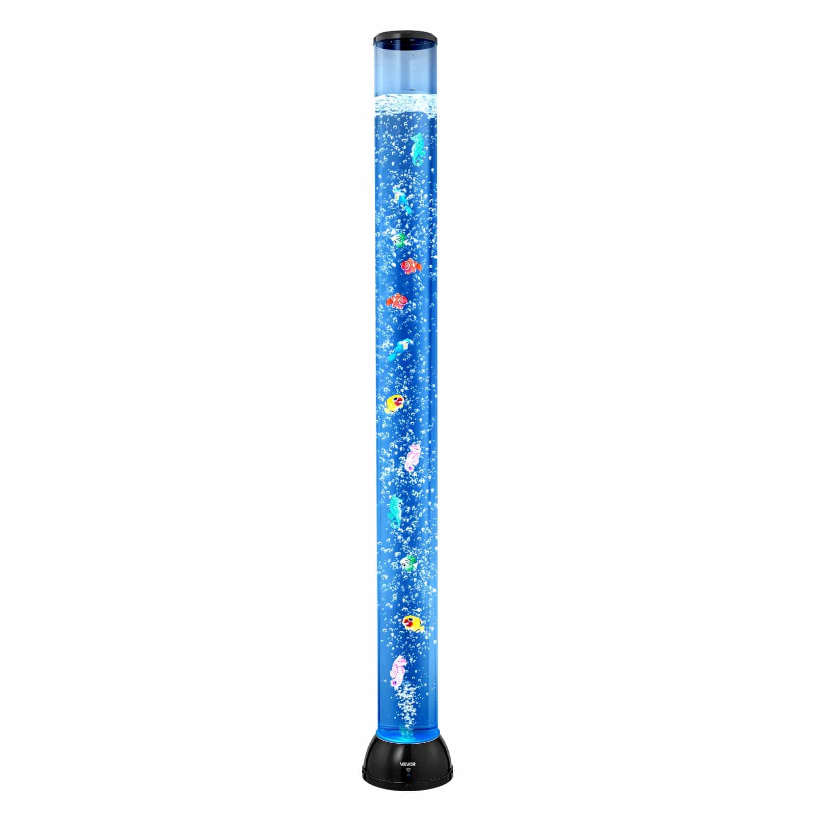 VEVOR 120 cm Sensory Bubble Tube Lamp with 16 Colors & Jellyfish – Calming LED Aquarium Light for Autism, ADHD, Anxiety — Attēls 10
