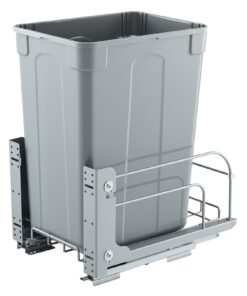 VEVOR 35L Выдвижное Мусорное Ведро для Кухонных Шкафов с Мягким Закрытием и Креплением на Дверцу