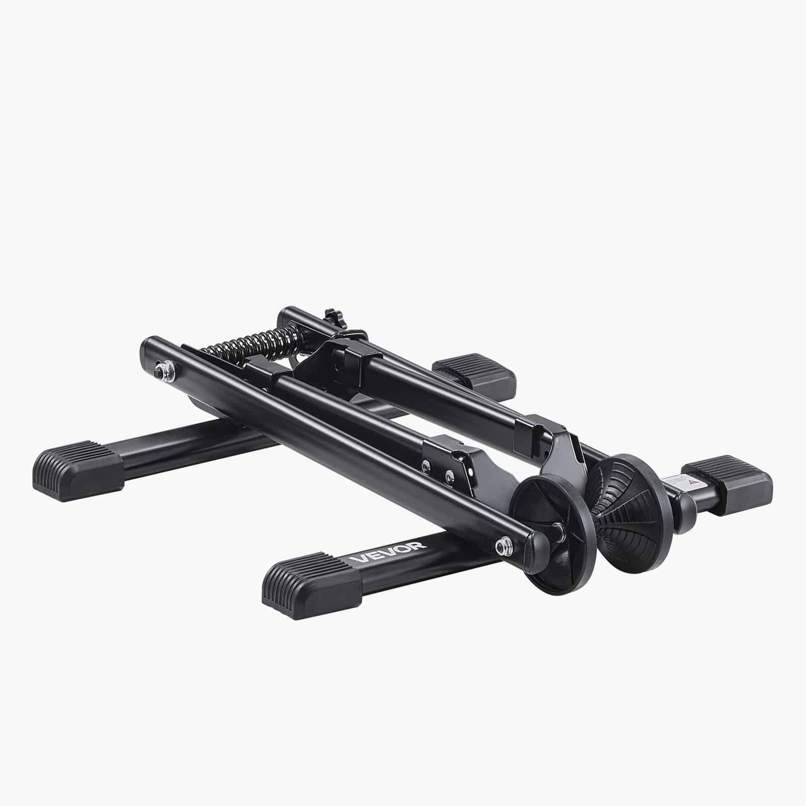VEVOR Foldable Bike Floor Stand, Fits 508–736.6 mm Road & Mountain Bikes, Rust-Resistant Alloy Steel Rack, Max 50 mm Tire, Black — изображение 11