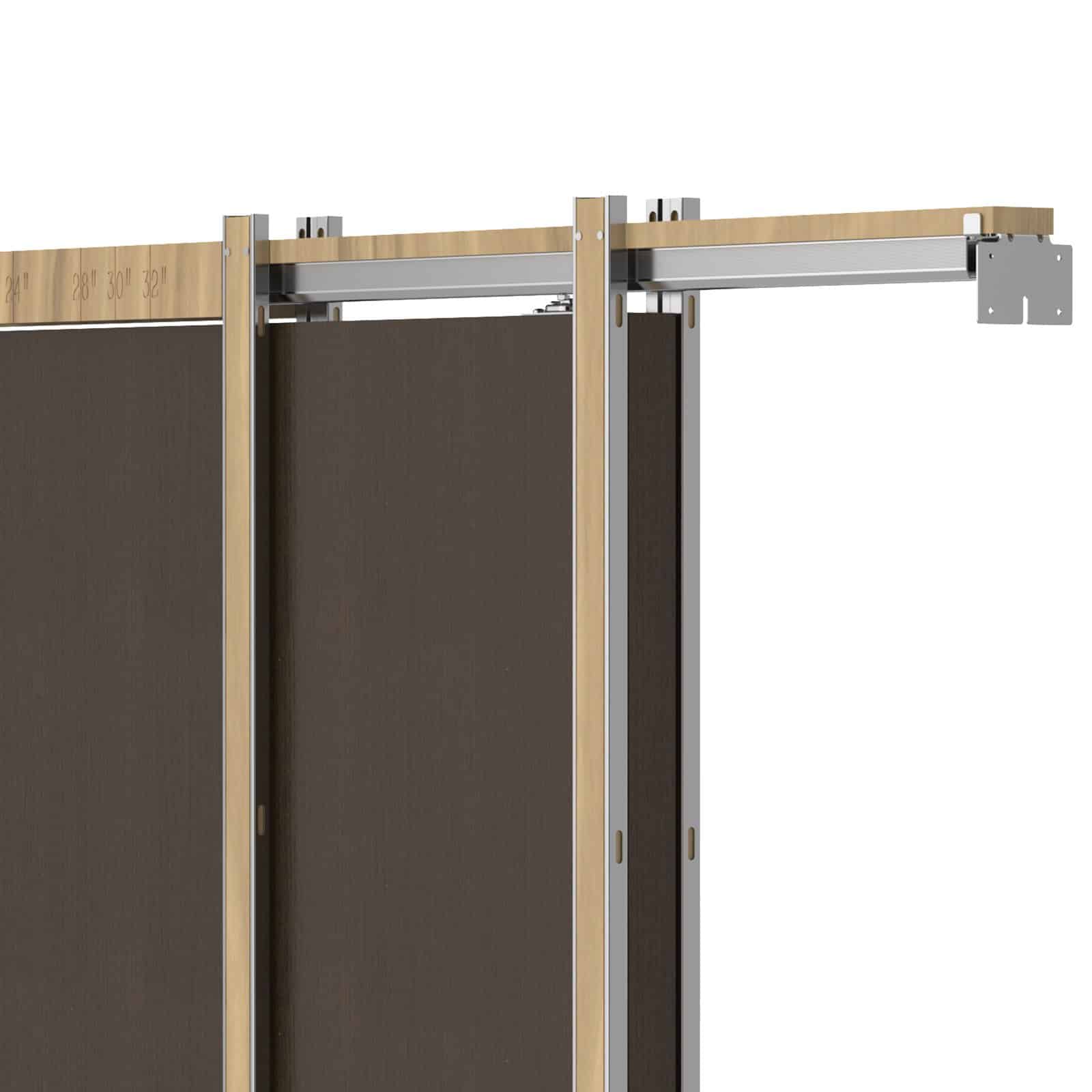 VEVOR Pocket Door Frame Kit for 610–914mm Wide x 2032mm High Doors, Soft-Close, Galvanized Steel, Quiet Sliding, Easy Install — изображение 12