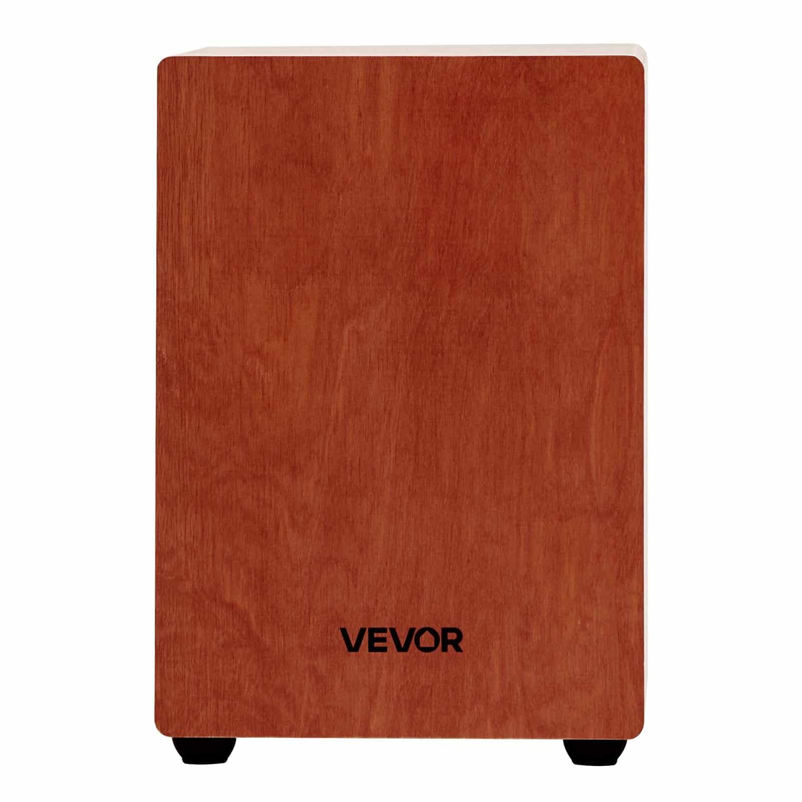 VEVOR Cajon Box Drum 305x305x430mm, Birch Wood, Internal Guitar Strings, Portable Percussion Instrument for All Levels – Paveikslėlis 10