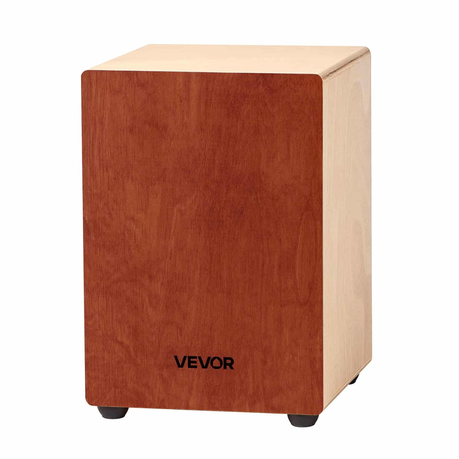 VEVOR Cajon Box Drum 305x305x430mm, Birch Wood, Internal Guitar Strings, Portable Percussion Instrument for All Levels – Paveikslėlis 11