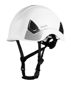 VEVOR Защитная Каска из ABS, Сертифицирована ANSI/ISEA Z89.1, с 6-Точечной Подвеской и Вентиляцией для Строительства