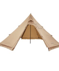 Палатка VEVOR Hot Tipi M на 4 человека, 4 м зимняя кемпинговая палатка с выходом под печку, водонепроницаемая 4 сезона