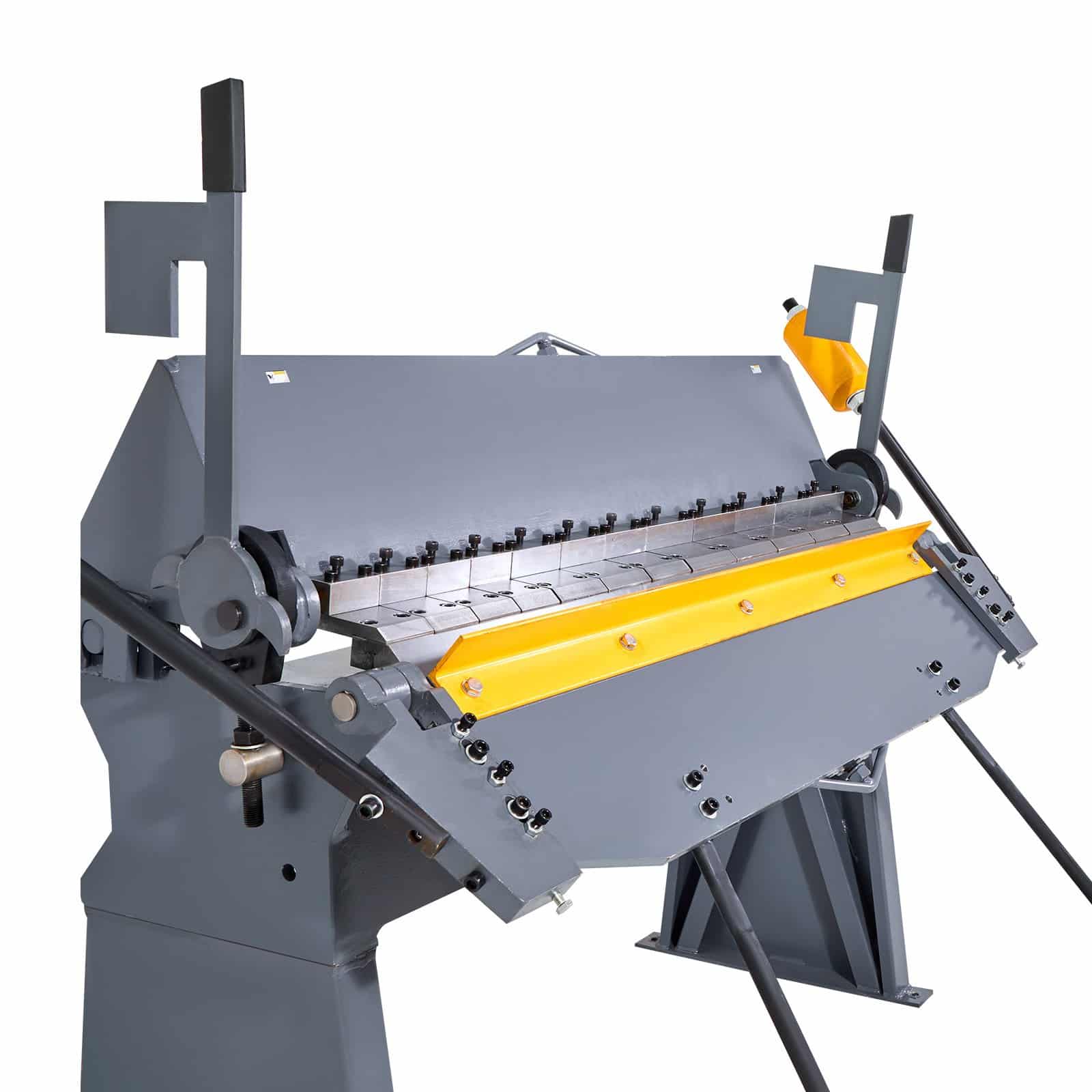 VEVOR 1220 mm Box and Pan Brake, 2.5 mm Steel Capacity, 0–135° Adjustable, 8-Finger Heavy-Duty Bender for Sheet Metal — attēls 9