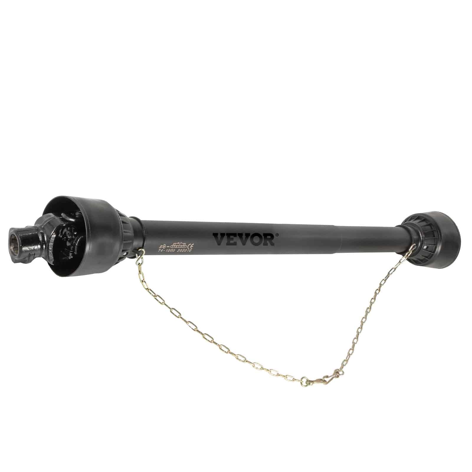 VEVOR T4 PTO Drive Shaft 1-3/8" 6-Spline x Round End, Telescopic 1100–1550mm, 35HP/53HP for Tractors & Agricultural Tools — изображение 11