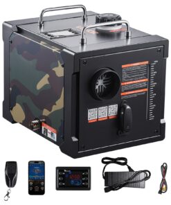 VEVOR 8kW Portable Diesel Air Heater 12V/24V, Bluetooth & Remote Control, LCD Display, 7L Tank for RVs, Vans, Trucks, Garages