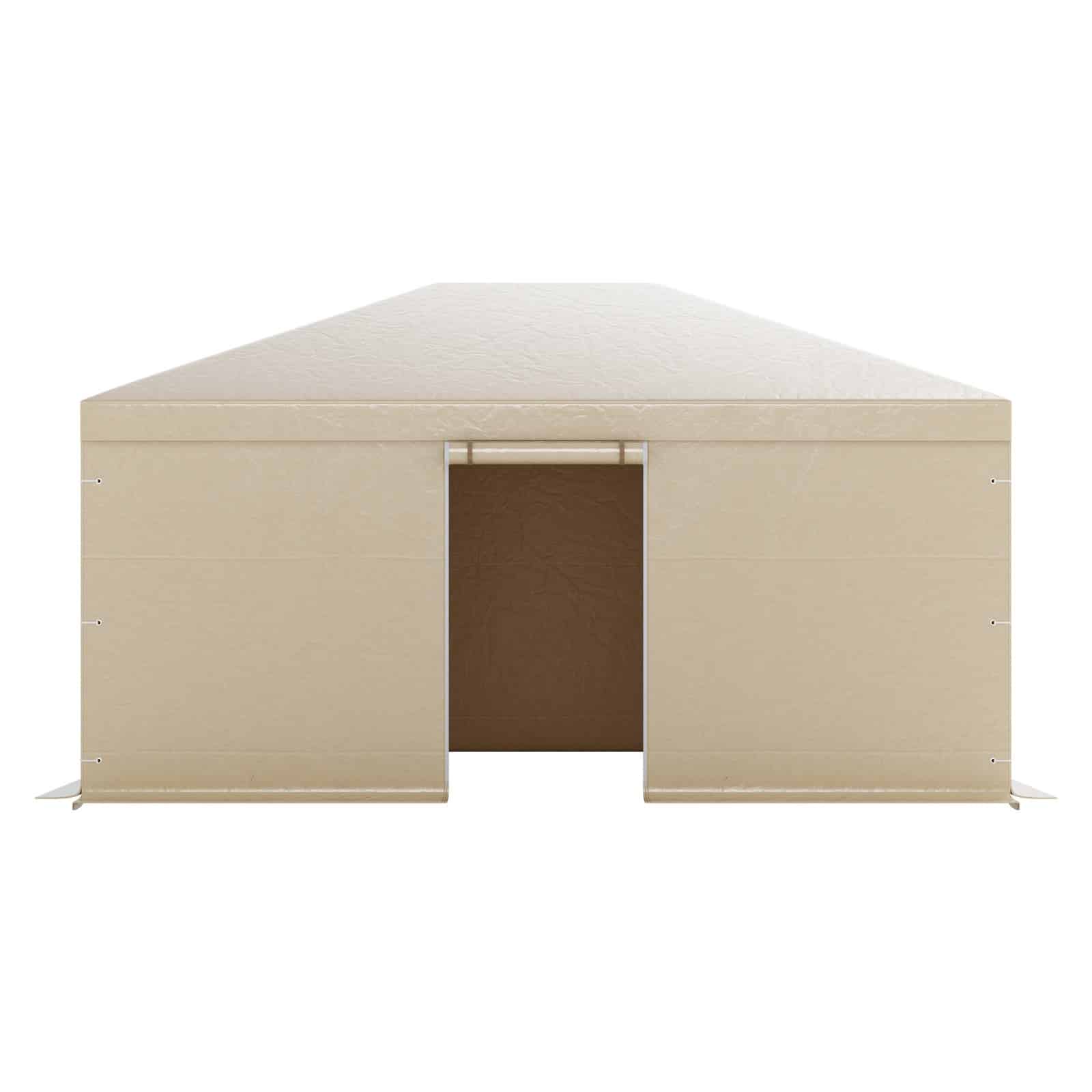 VEVOR Winter Gazebo Cover for 3.68x4.9 m Hardtop Gazebos, Waterproof PE with Sidewalls, Windows & Door, All-Weather Shelter — изображение 10