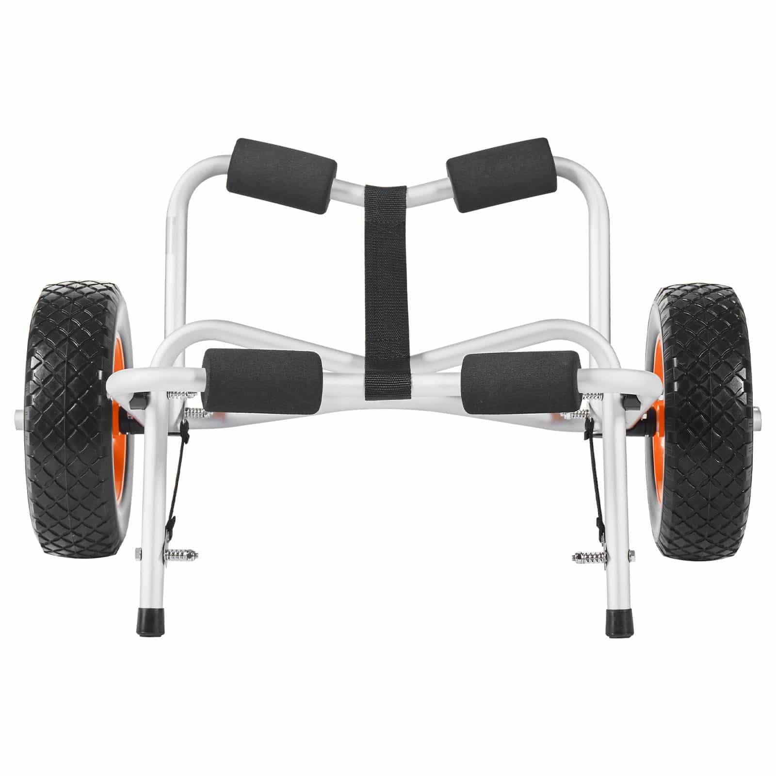 VEVOR Foldable Kayak Cart, 113.4 kg Capacity, 25.4 cm Solid Wheels, Strap Included – For Kayaks, Canoes, Paddleboards — attēls 10