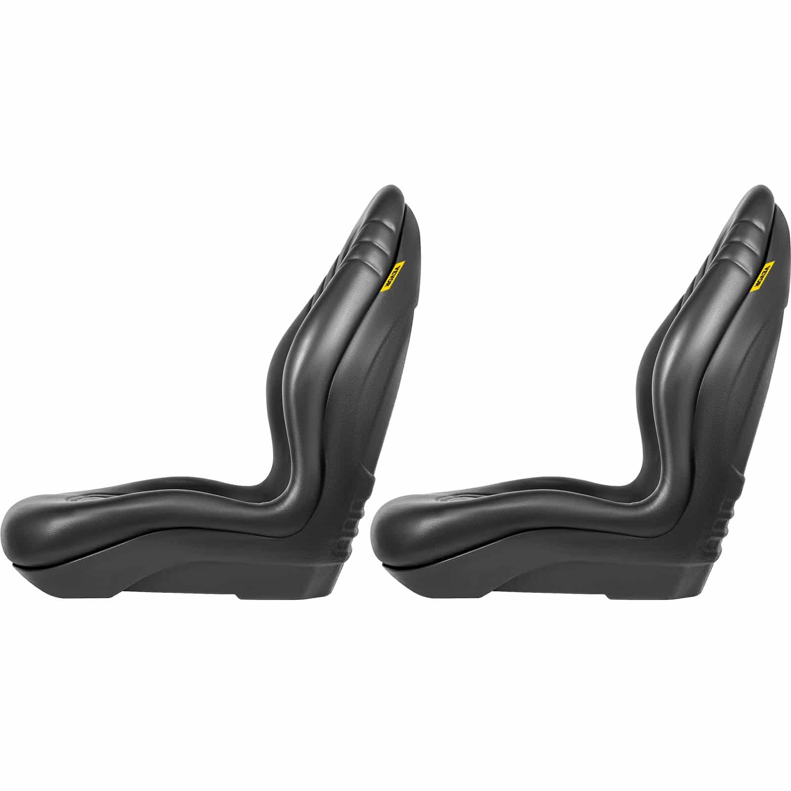VEVOR Universal Tractor Seat Pair, High-Back Vinyl Seats with Drain Hole, Fits Forklifts & Mowers, Mounting 20.3x29.2 & 28.6x29.2 cm - Image 12