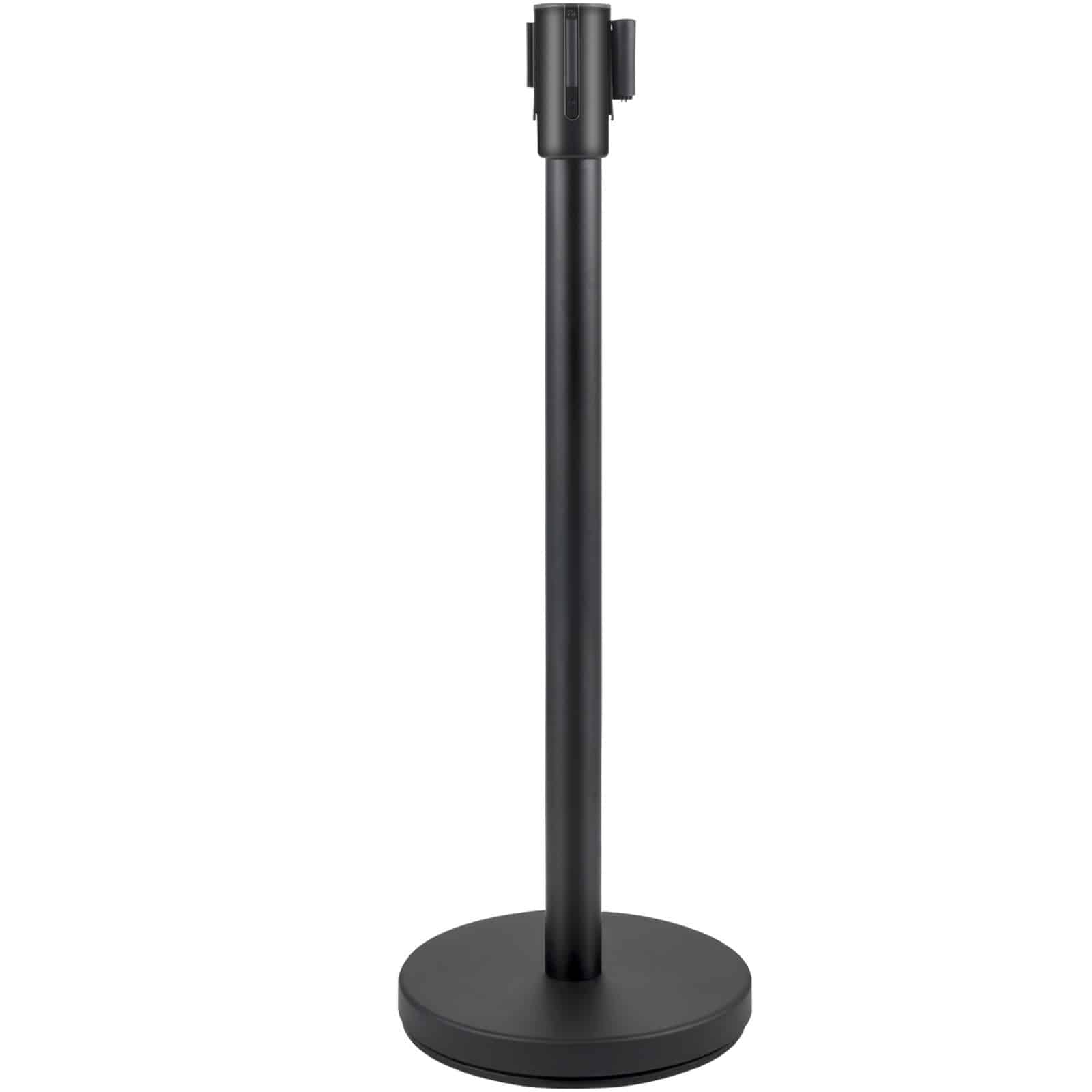 VEVOR 6-Piece Crowd Control Stanchion Set with 2 m Black Retractable Belts, Heavy-Duty Steel Posts and Concrete Bases - Зображення 12