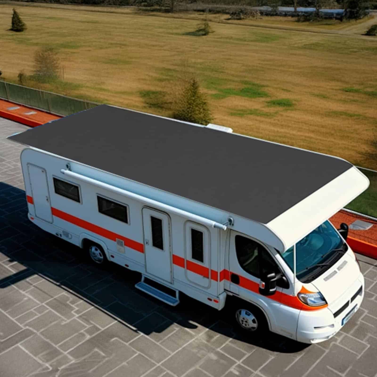 VEVOR EPDM Rubber Roofing Membrane 4.57x6.10m, 1.14mm Thick, Waterproof & Weather-Resistant for Roofs, RVs, Ponds – Paveikslėlis 8